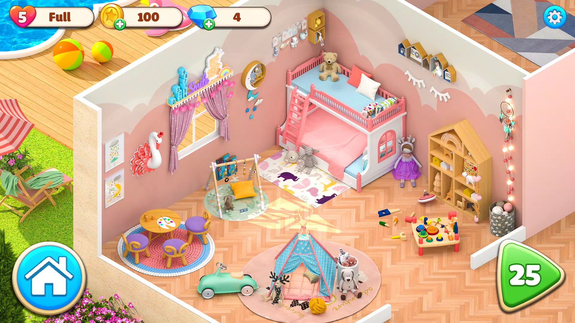 Dream Garden: Makeover Design Screenshot 1