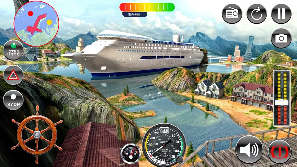 Transport Cruise Ship Games ဖန်သားပြင်ဓာတ်ပုံ 0