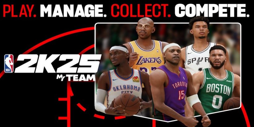 NBA 2K25 的 MyTeam 現已在移動設備上直播