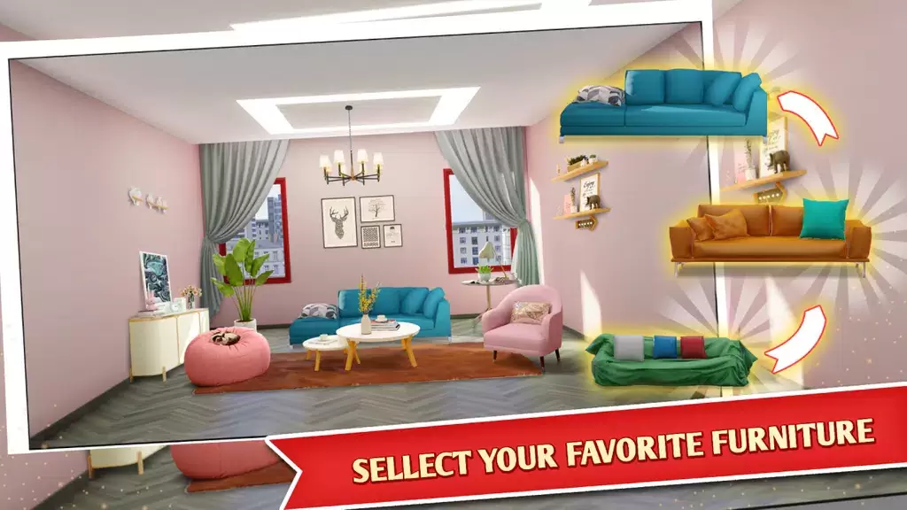 Home Dreams: Puzzle & Decor स्क्रीनशॉट 2