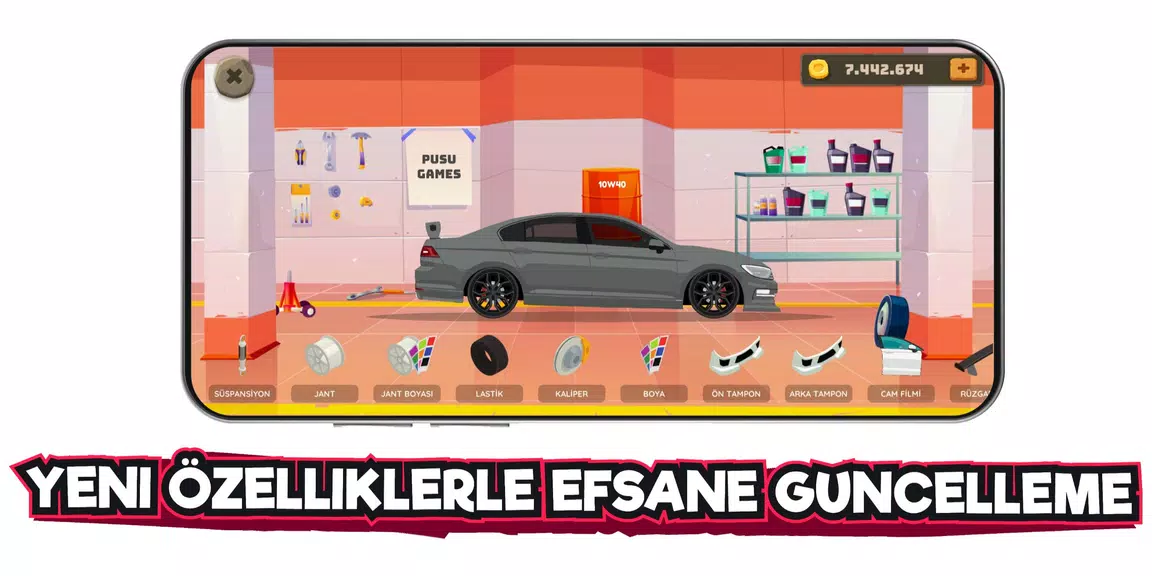 2d Car Series Tuning Game ภาพหน้าจอ 0