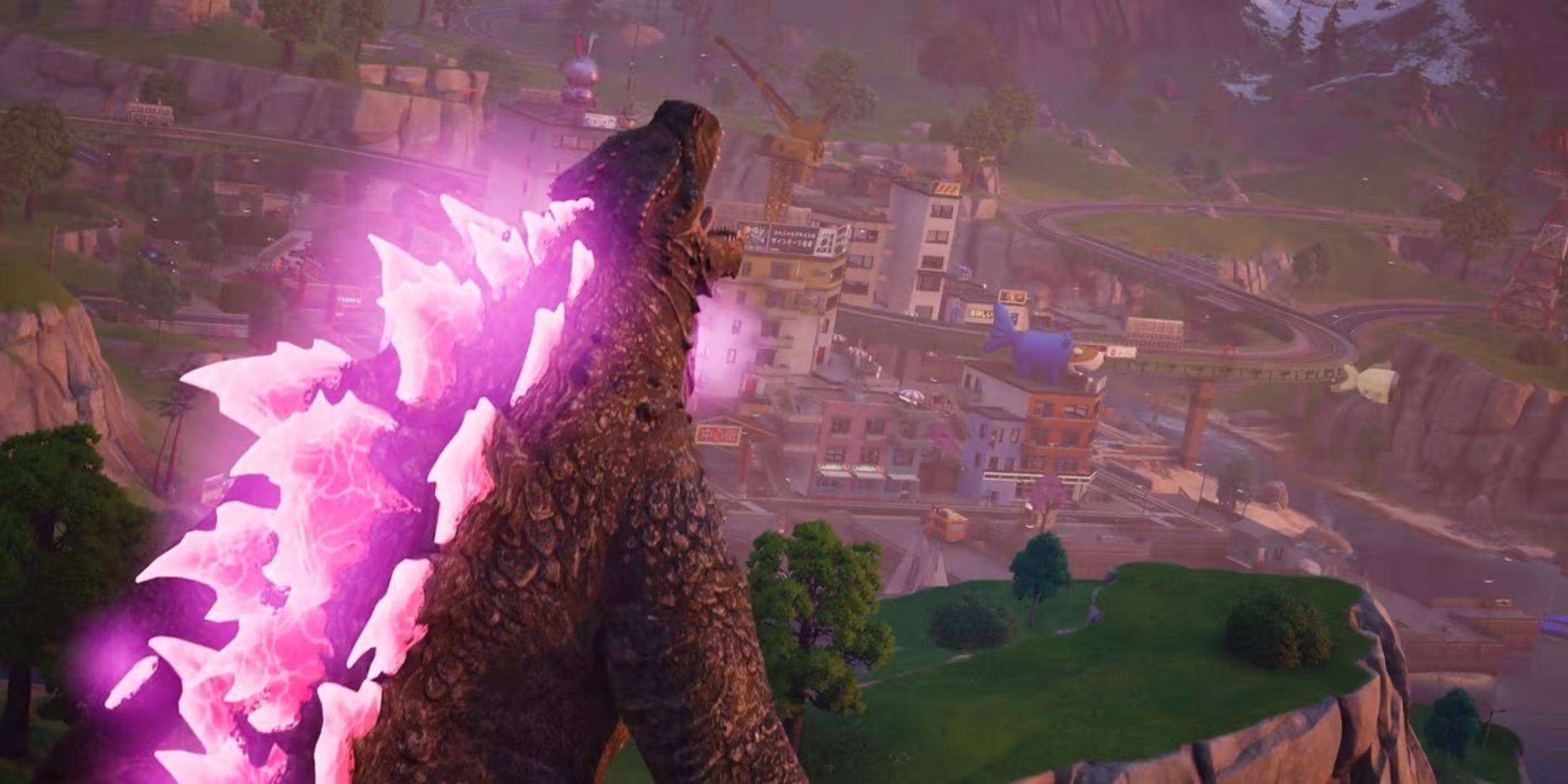 Godzilla mityczne umiejętności wyciekły wcześnie dla Fortnite