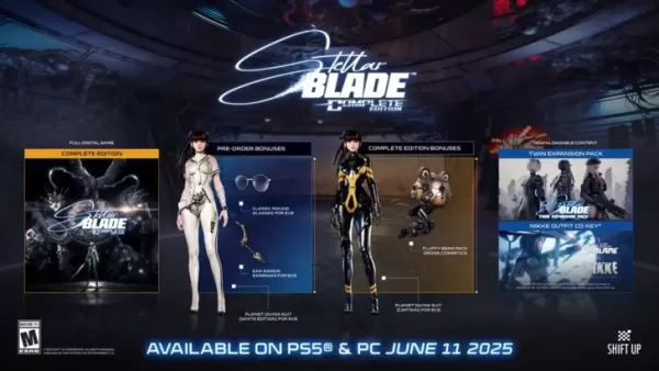 Stellar Blade ฉบับสมบูรณ์จะเปิดตัว 11 มิถุนายน