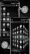 Moon Galaxy Theme Launcher Schermafbeelding 2