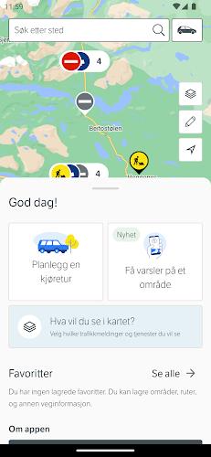 Vegvesen trafikk Zrzut ekranu 0