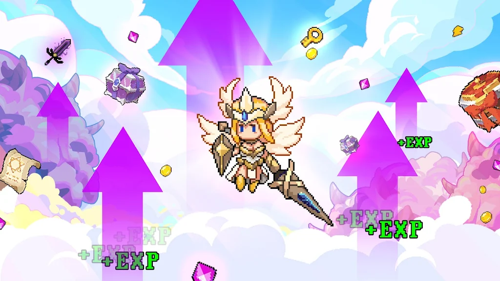 Guardian War: RPG Pixel Hero Ảnh chụp màn hình 3