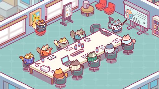 Office Cat: Idle Tycoon Game 螢幕截圖 3