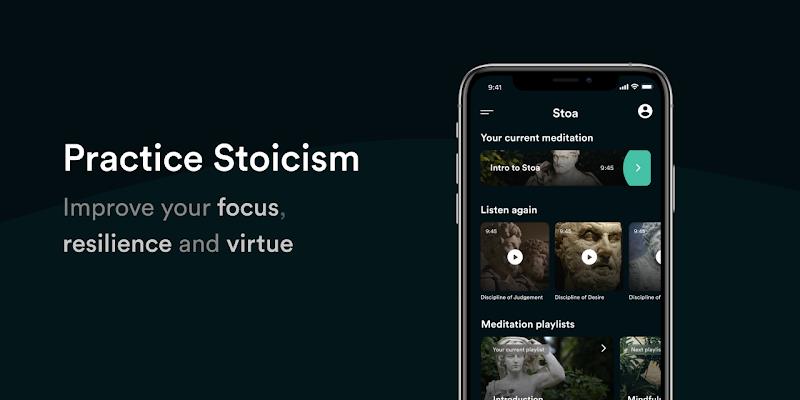 Stoa: Stoic Meditation Screenshot 0