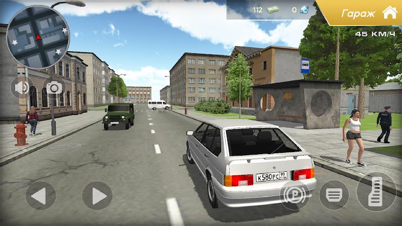 Lada 2114 Car Simulator 螢幕截圖 3