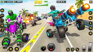 Quad Bike Racing - Bike Game Capture d'écran 1