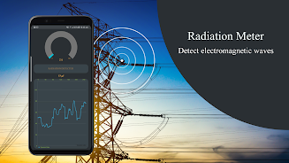 Radiation Detector – EMF meter Captura de tela 0