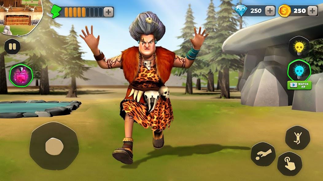 Scary Teacher Stone Age Mod ภาพหน้าจอ 1