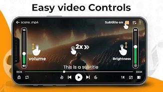 ZMPlayer: HD Video Player app ภาพหน้าจอ 1