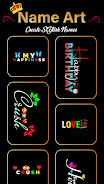 Shadow Name Art Text Art Maker ภาพหน้าจอ 0