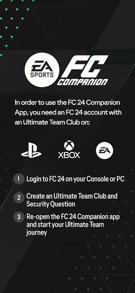 EA SPORTS™ FC 24 Companion Capture d'écran 0