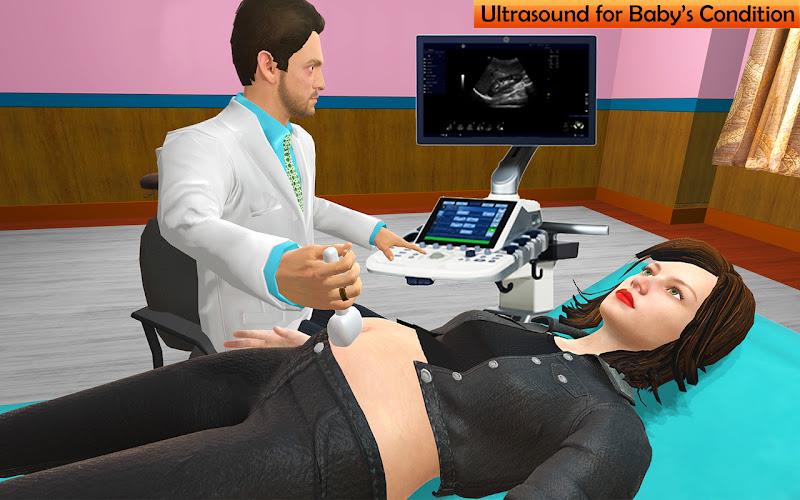 Pregnant Mother Sim Games Life 螢幕截圖 1