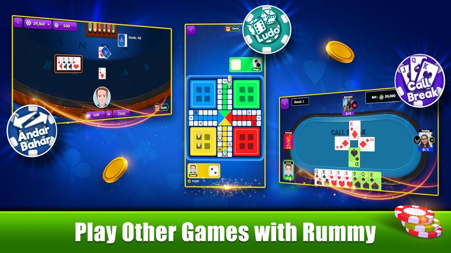 Rummy - Ludo, Callbreak & More Screenshot 1