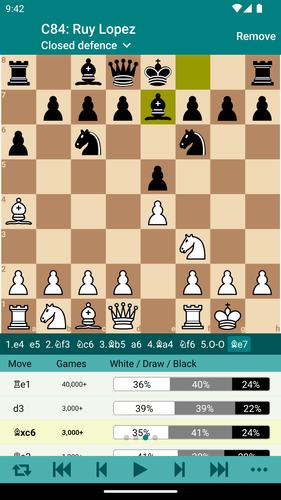 Chess Opener Lite Captura de tela 0