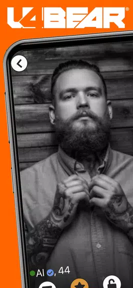 u4Bear: Gay Dating & Chat Ekran Görüntüsü 1