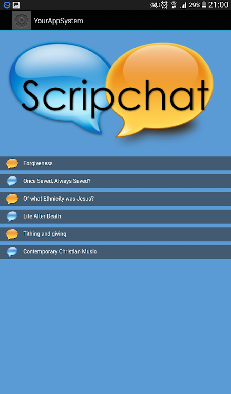 Scripchat Schermafbeelding 1