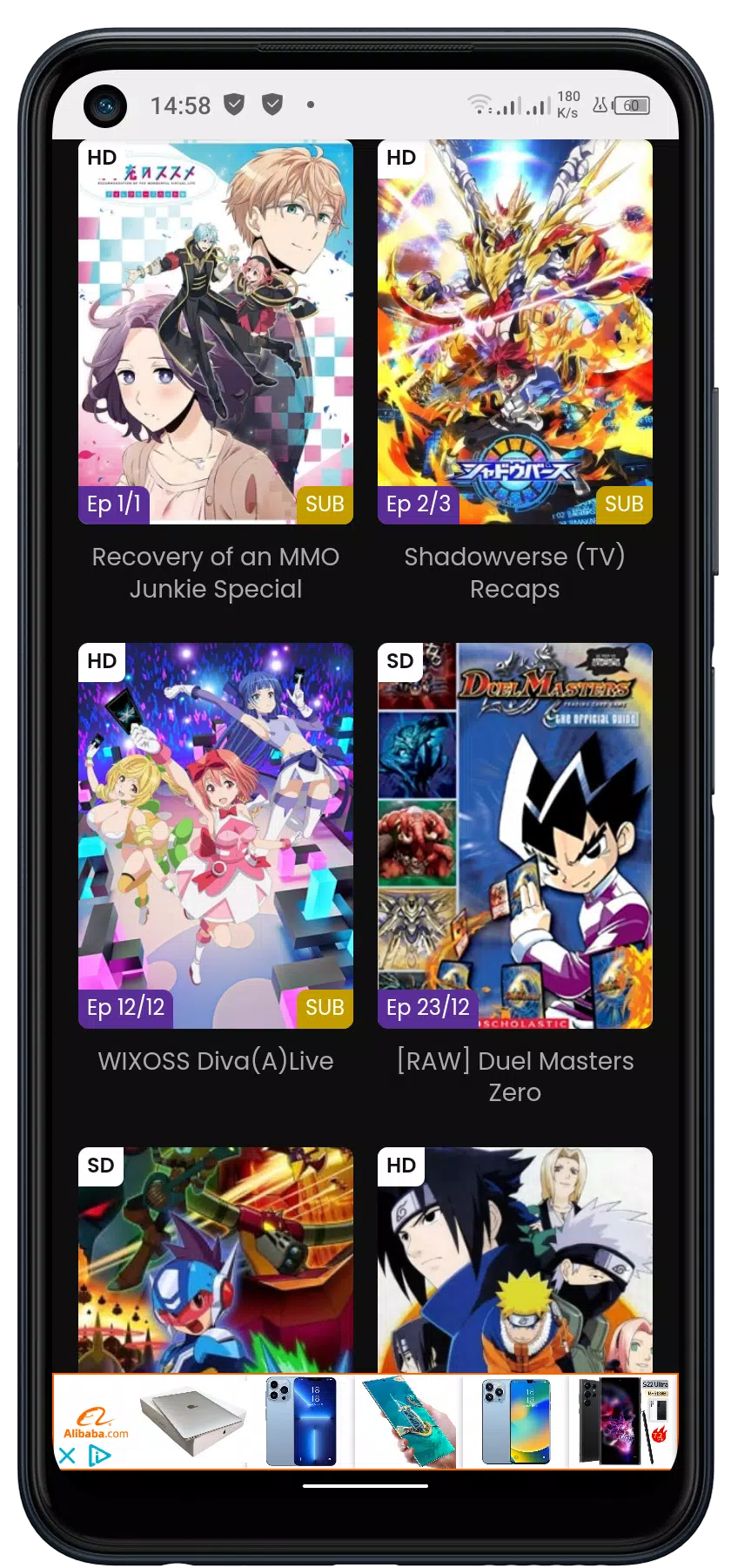 Schermata 9animes 2