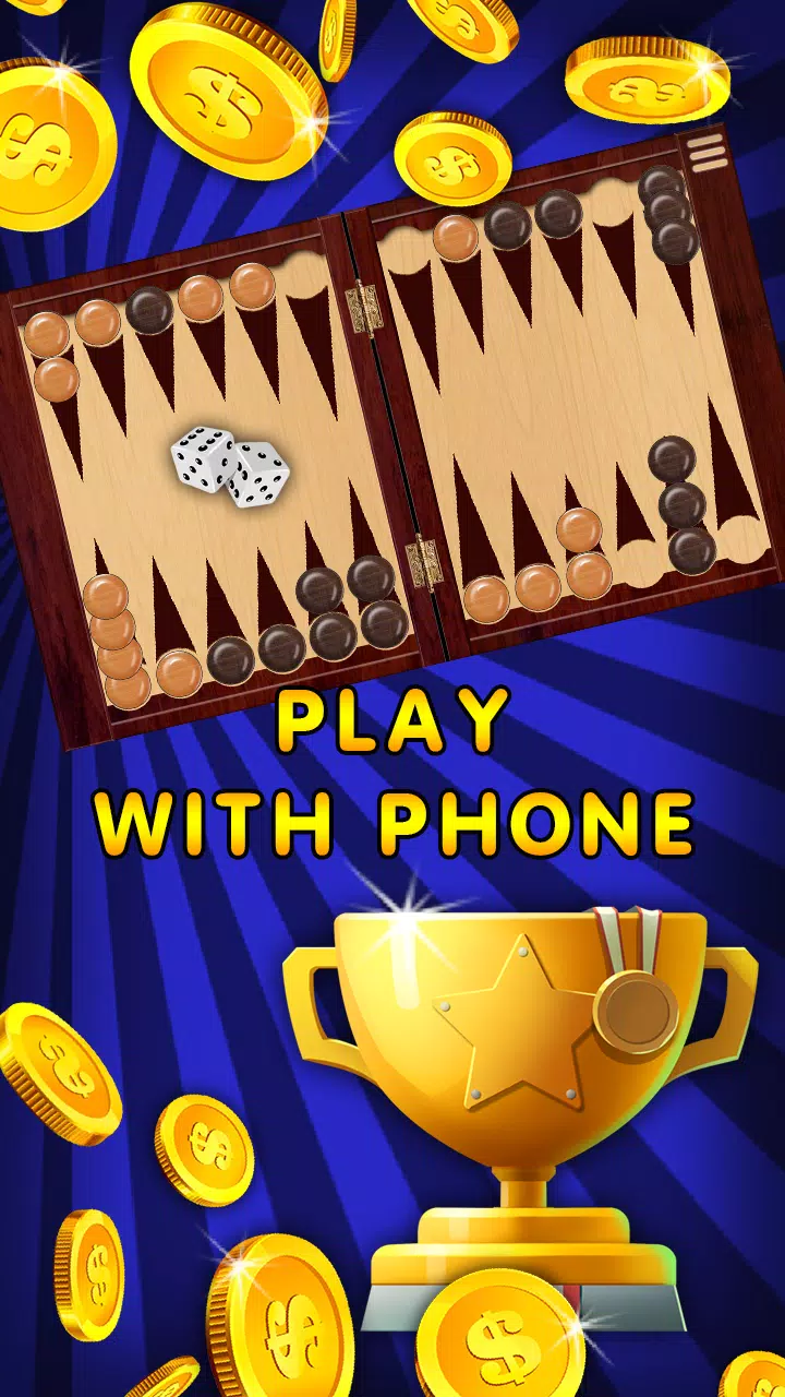 Backgammon Nard offline online Schermafbeelding 3