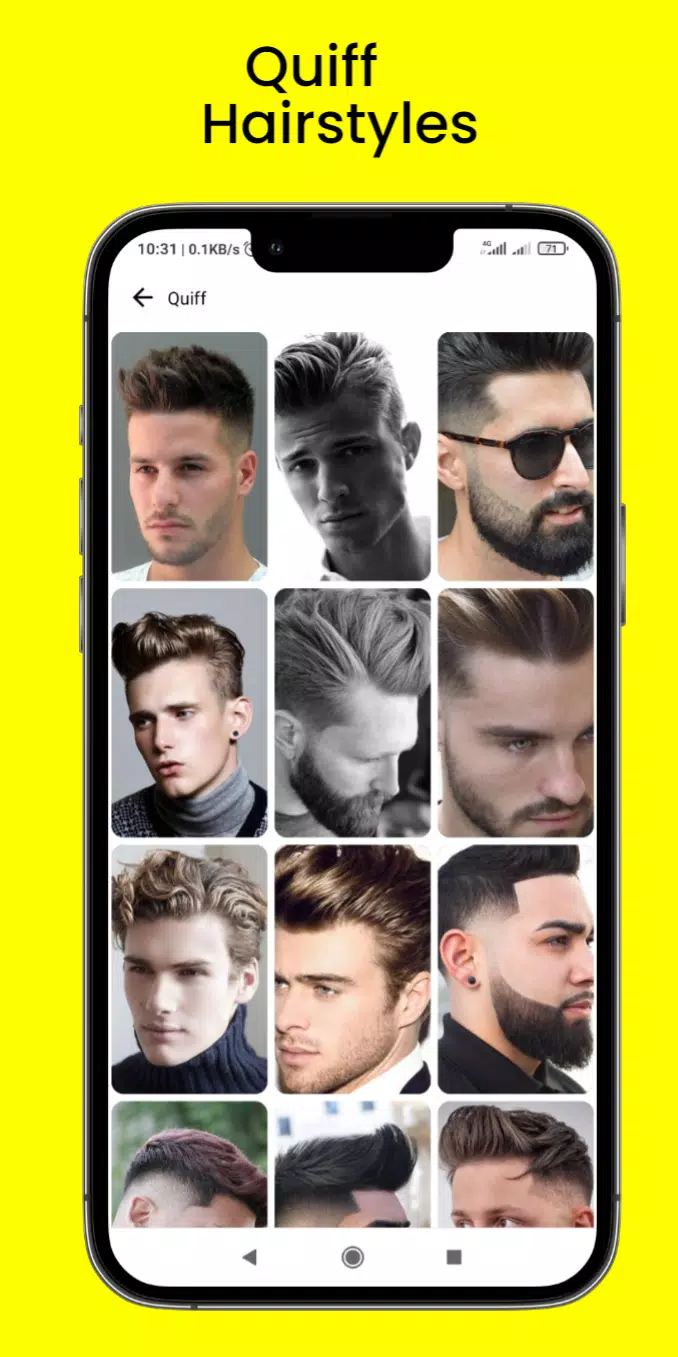 Mens Latest Hairstyles 2023 Capture d'écran 1