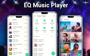 Music Player - MP3 Player & EQ Captura de pantalla 1