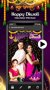 Diwali Video Maker 2023 Tangkapan skrin 0