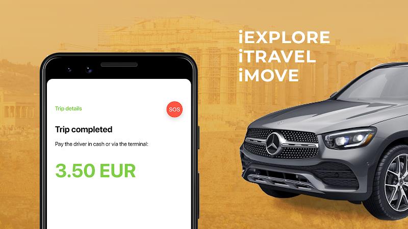 iMove Ride App in Greece Ảnh chụp màn hình 2