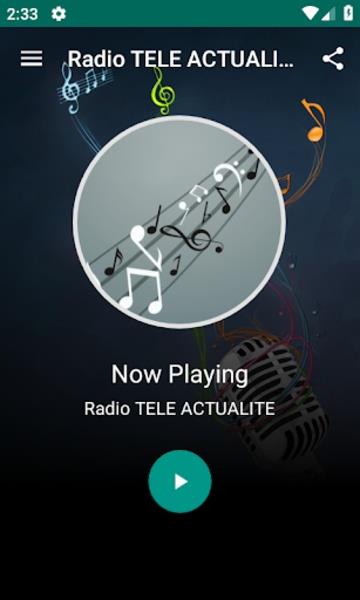 Radio TELE ACTUALITE Ảnh chụp màn hình 1