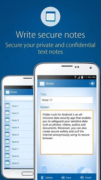 Folder Lock स्क्रीनशॉट 1