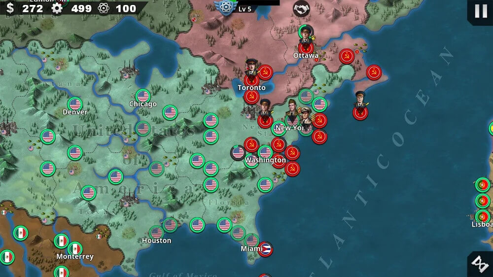 World Conqueror 4 Mod Capture d'écran 2