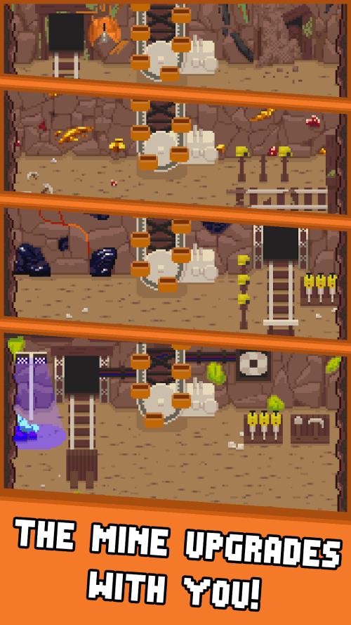 Idle Cave Miner Tangkapan skrin 2