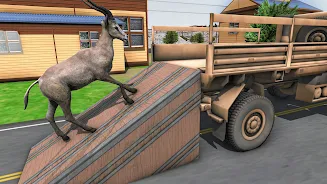 Animal Transport Truck Game Schermafbeelding 1