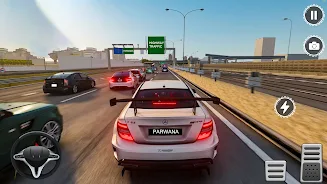 Highway Traffic Car Driving 3D Zrzut ekranu 0