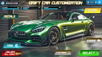 Drift Car Racing Games Offline 螢幕截圖 1