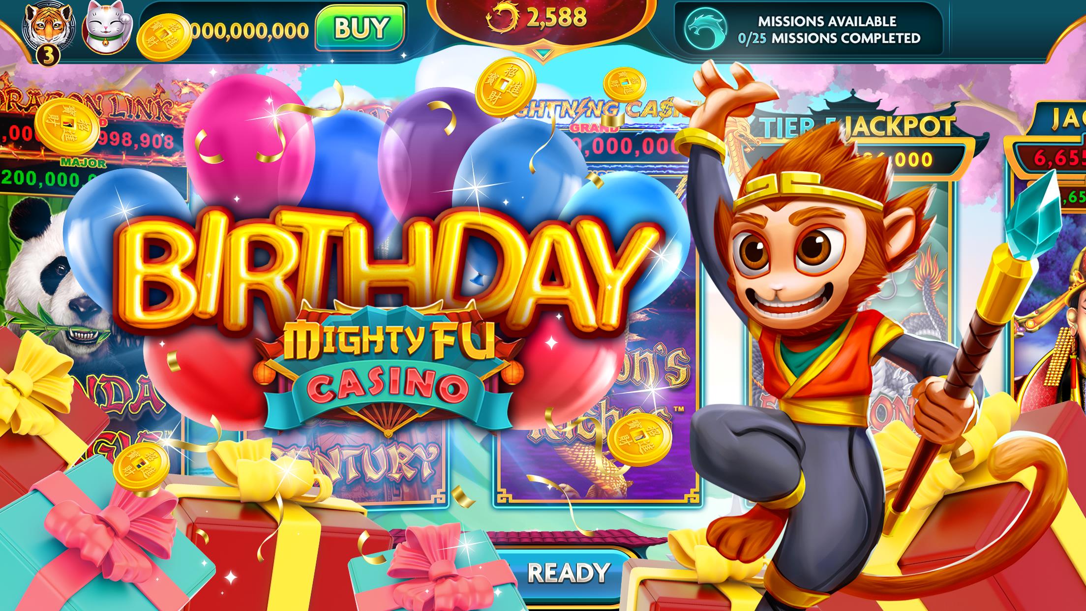 Mighty Fu Casino - Slots Game Screenshot 1