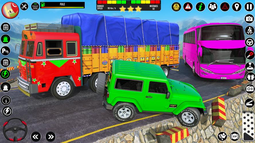 Truck Parking Simulator Games स्क्रीनशॉट 2