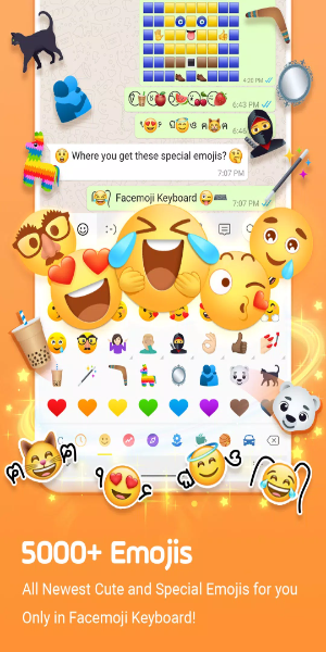 Facemoji AI Emoji Keyboard Tangkapan skrin 2