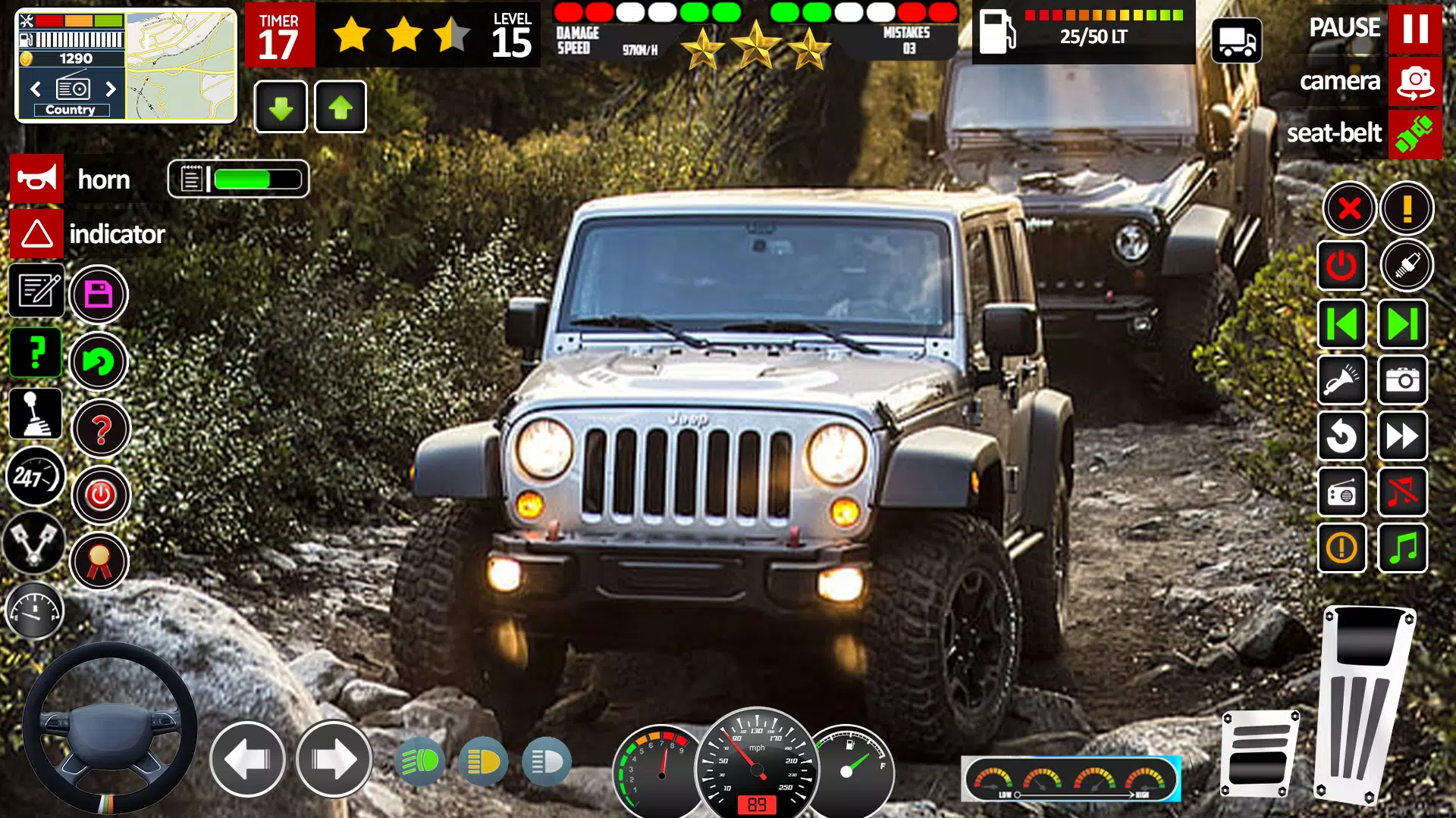 Jeep Driving Game 3d Simulator应用截图第1张