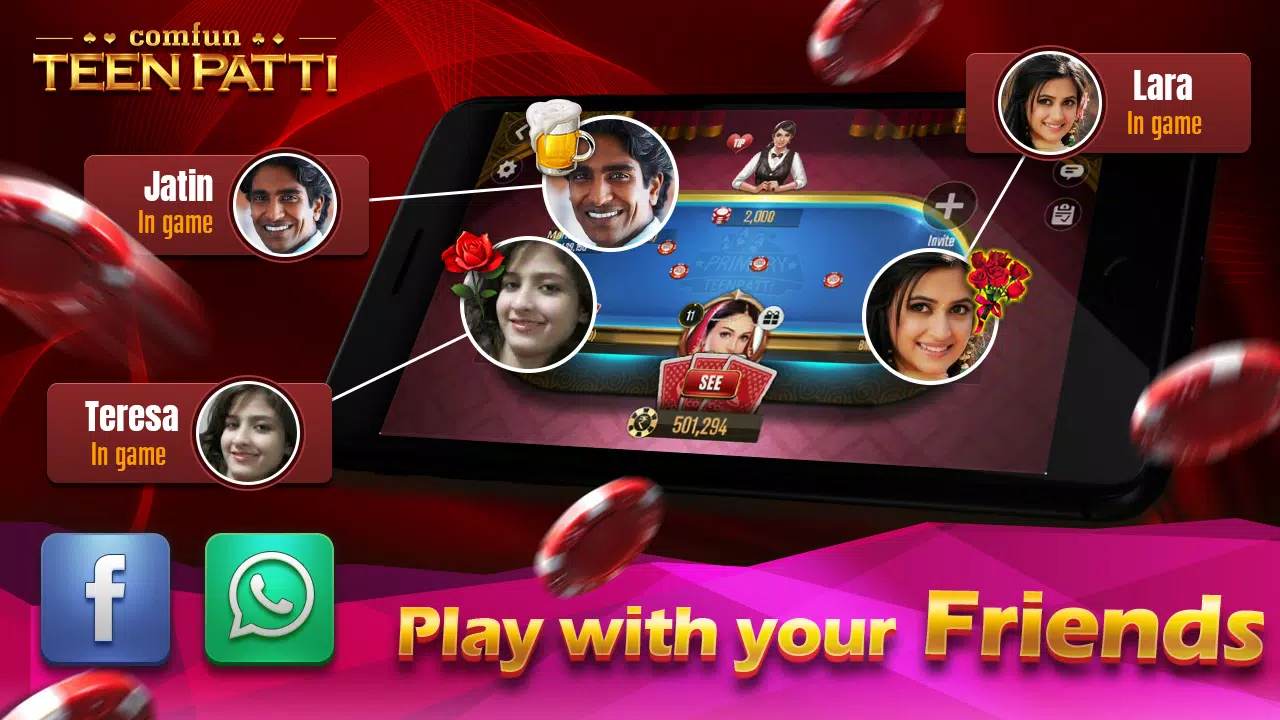 Teen Patti Comfun Card Online Ảnh chụp màn hình 0