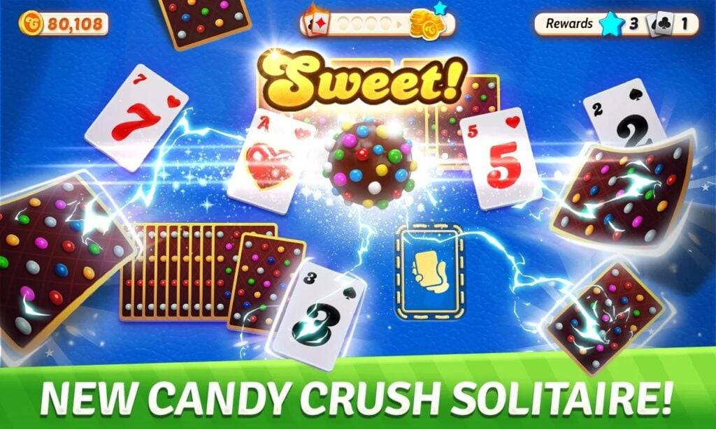 Candy Crush Solitaire에서 모바일 친화적 인 Tripeaks 인내심이 데뷔합니다