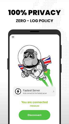 Bulldog VPN - Unlimited VPN Captura de pantalla 3