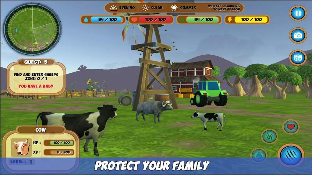 Cow Simulator Captura de pantalla 0