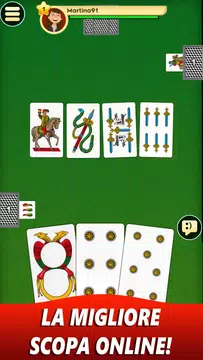 Scopa Online - Gioco di Carte Capture d'écran 0