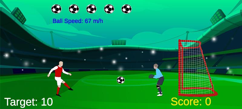 Goalkeeper Training Game Captura de pantalla 3