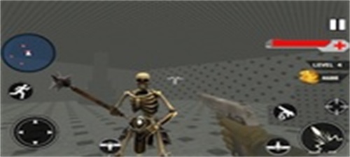 Skeleton Survival War 2019 Скриншот 2