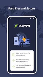 StarVPN: Private & Secure VPN スクリーンショット 1