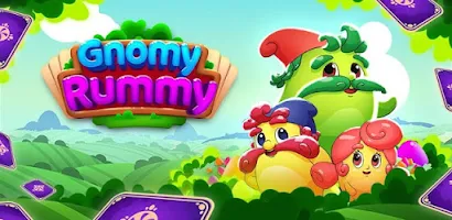 Gnomy Rummy: Shuffle Card Game Capture d'écran 0